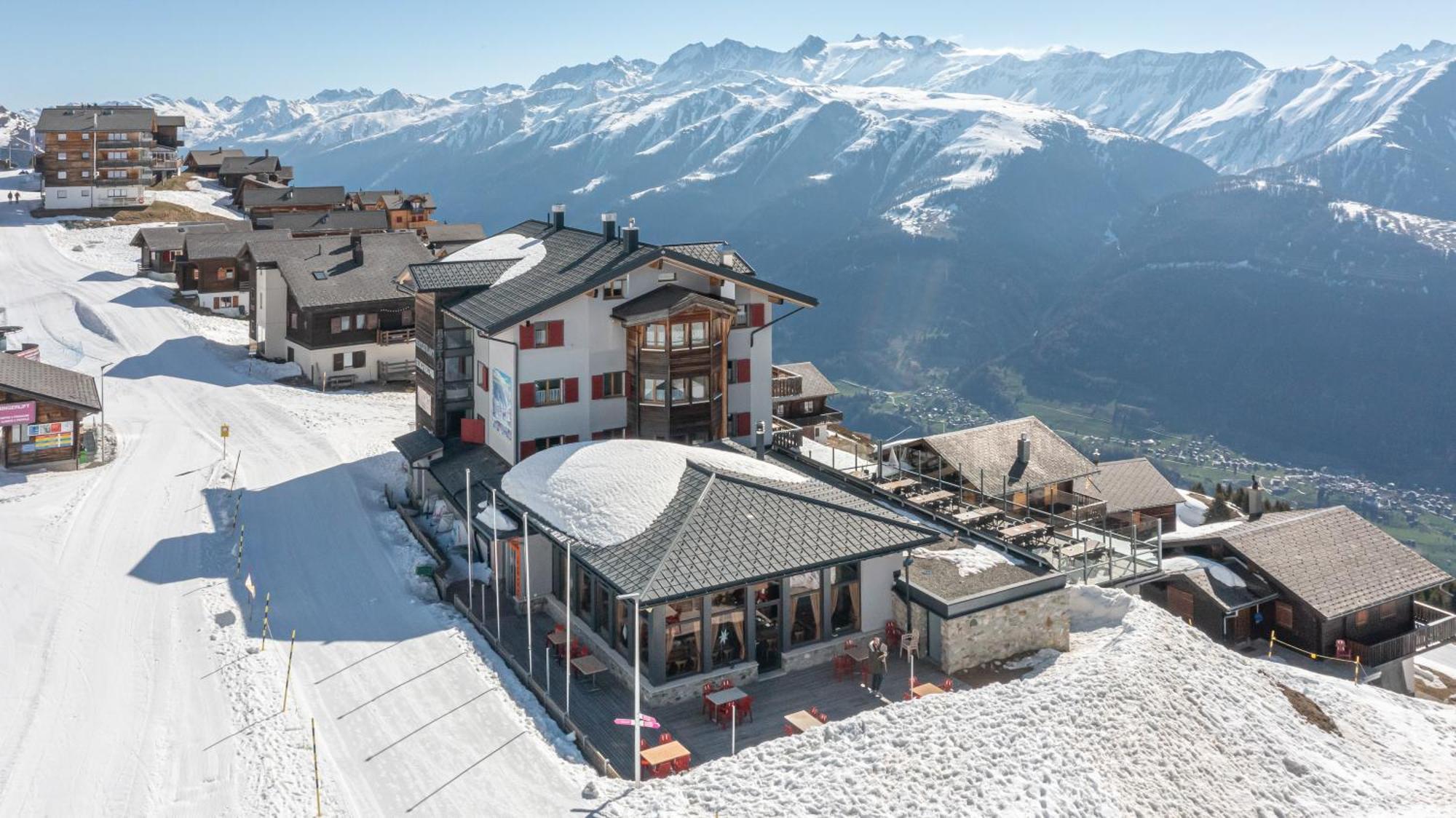 Appartmenthaus Bergfreund Fiesch Buitenkant foto