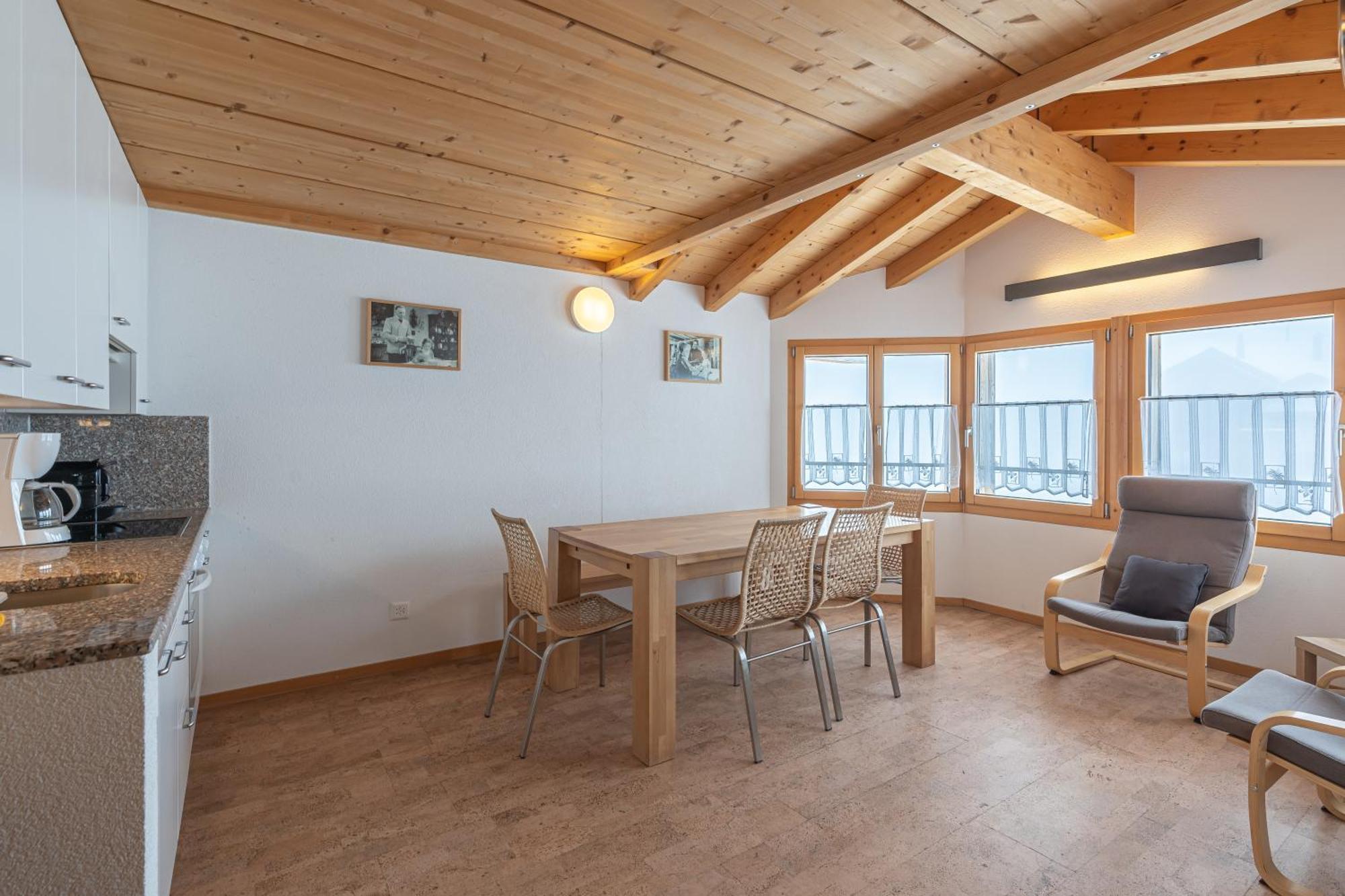 Appartmenthaus Bergfreund Fiesch Buitenkant foto