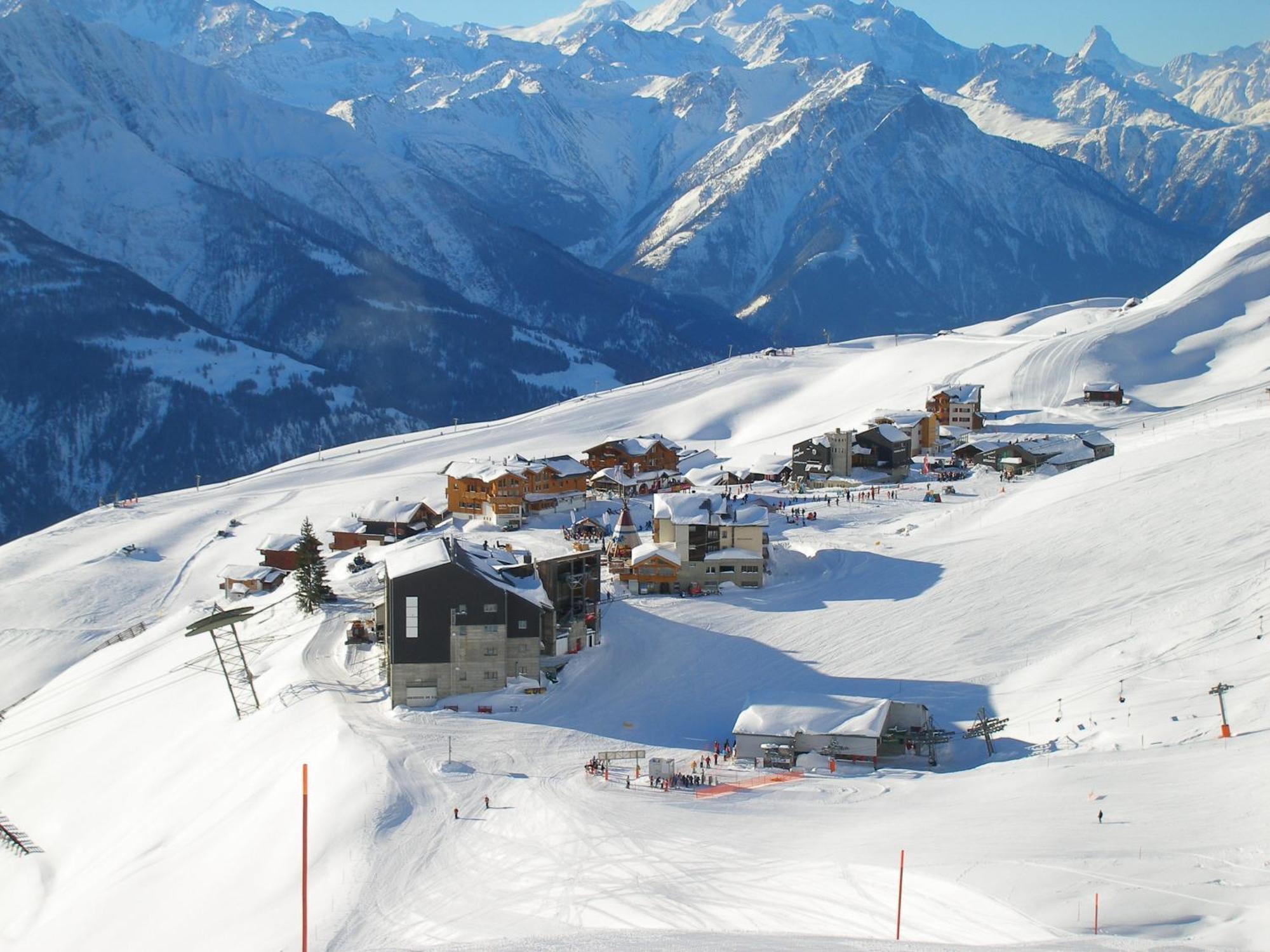 Appartmenthaus Bergfreund Fiesch Buitenkant foto